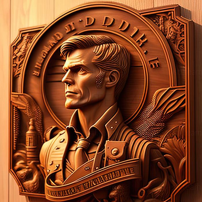 3D model st Booker DeWitt BioShock Infinite (STL)